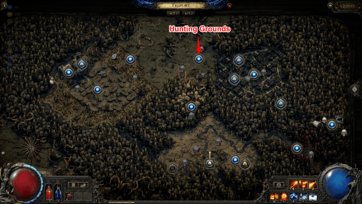 緑豊かだが危険な森