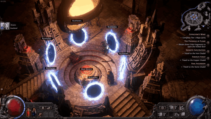 Path of Exile 2 (PoE 2) Inside the Ziggurat Refuge画像