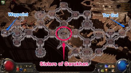 Path of Exile 2 - ガルカンの姉妹
 Location