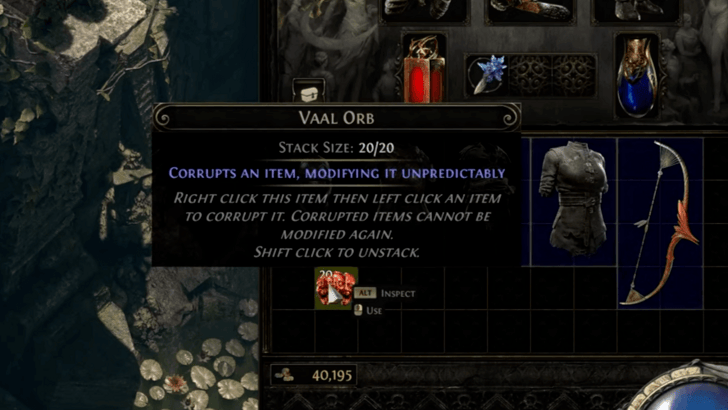 POE 2 - Vaal Orbs画像