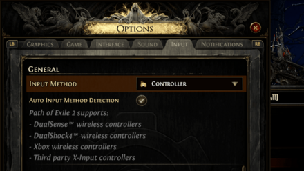 POE 2 - Controller options