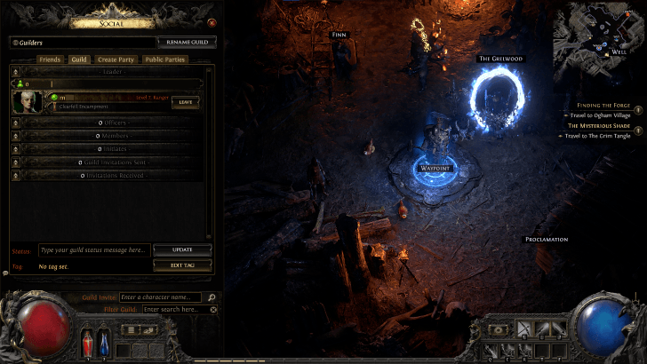 POE 2 - Guild created画像