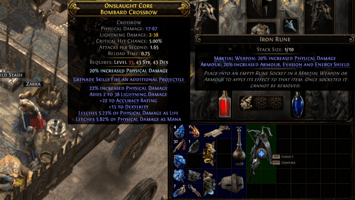 Socket Damage Runes画像