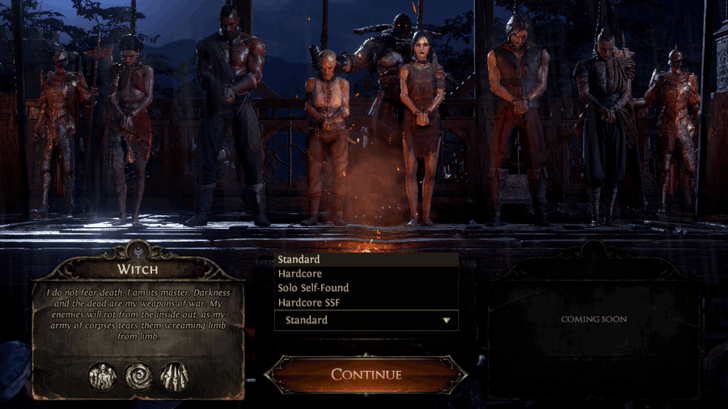 永久死亡のリーグ