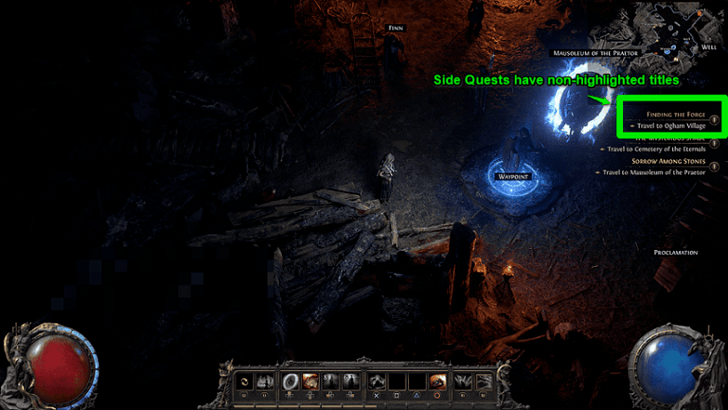 Path of Exile 2 (PoE2) - Side Quests Recommended画像