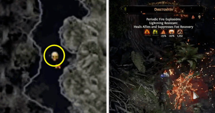 Path of Exile 2 (PoE 2) Defeat Rare Enemies with a Skull Icon画像