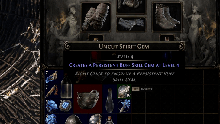 Path of Exile 2 - スピリットジェムの原石画像