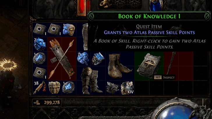 Path of Exile 2 (PoE 2) Book of Knowledge画像