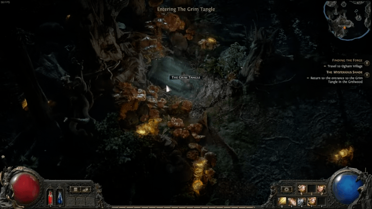 ミステリアスな色合い画像