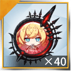 【ティファレト】試練証x40（ちびキャラ）