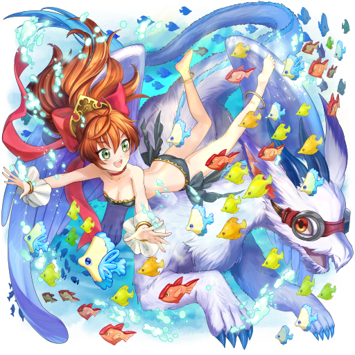 オセロニアの［輝く海の中］リーン＆ゲイルの画像
