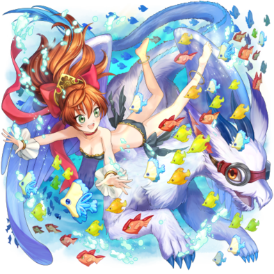 オセロニアの［輝く海の中］リーン＆ゲイルの画像