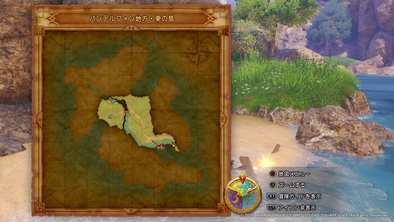 ナイショの木彫りの女神像の場所1