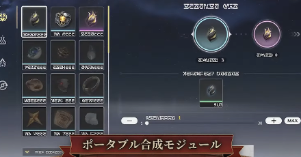 ポータブル合成モジュール