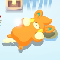 パモの星3寝顔画像