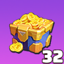 金貨レベル宝箱×32