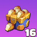 食材レベル宝箱×16