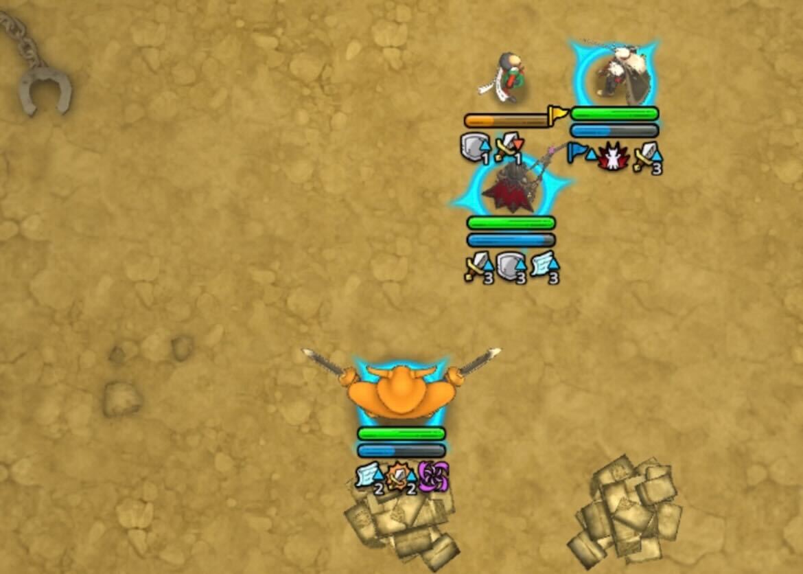 ピサロの追撃と大魔王の被ダメ上昇でモリーを削る