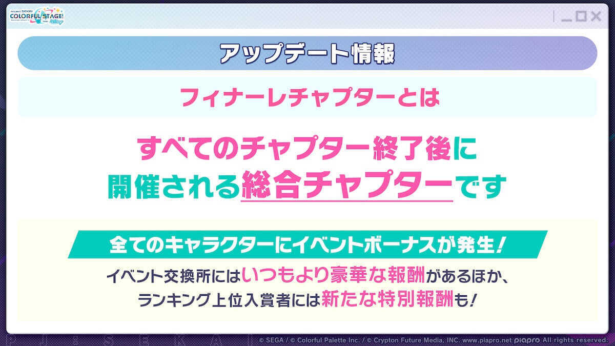 ワールドリンクフィナーレチャプター