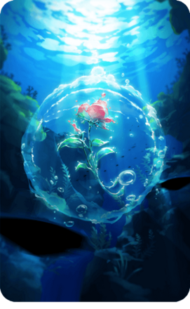 深海の薔薇の画像