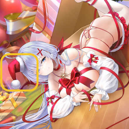 少女廻戦のミニメリクリハットのタップする場所