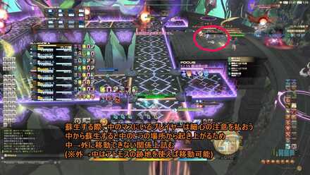 中から外へは移動できない