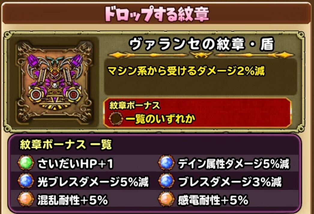 ヴァランセの紋章・盾