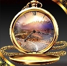 高級懐中時計【初日の出】アイコン