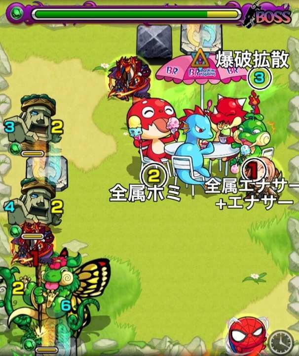 サーティワンオラゴンのボス2攻略