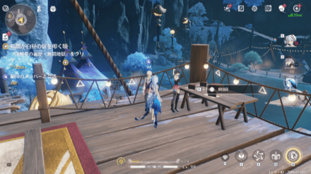 彼方へと繋がる潮痕Ⅲの場所