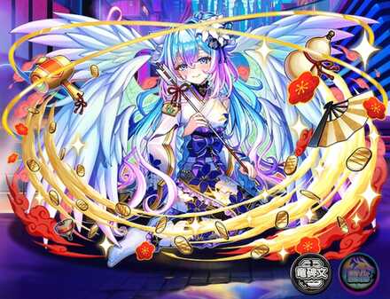 謹賀の振袖天使ラジエル