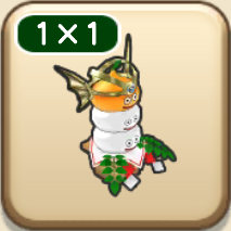 天空のスライムかがみもち