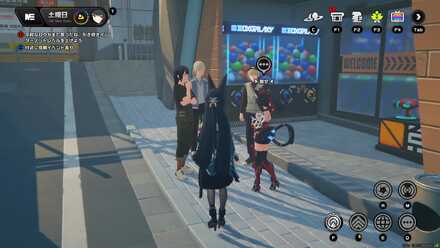 六分街のホビーショップ前の画像