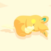 パモットの星4寝顔画像