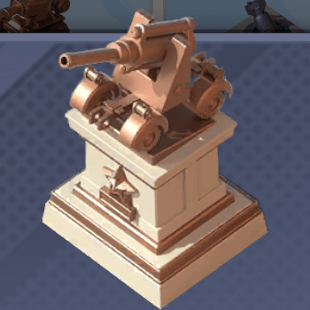 ロケランの銅像