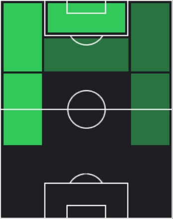 TPコーディ・ガクポ(01/09)の適性ポジション