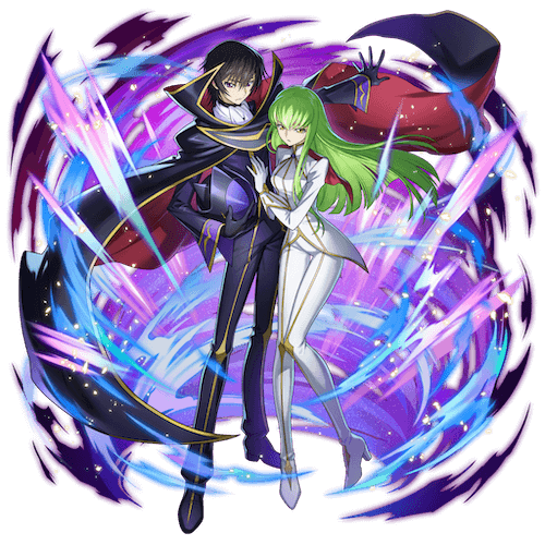 オセロニアの［共犯者］ルルーシュ＆C.C.の画像