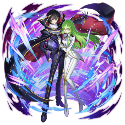 オセロニアの［共犯者］ルルーシュ＆C.C.の画像