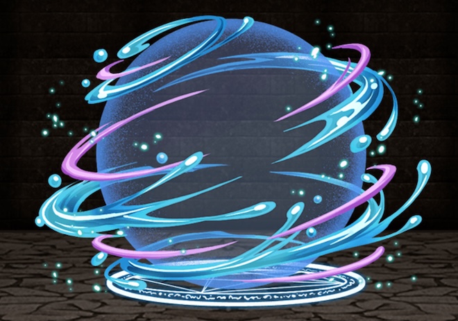 纏水のオーラの画像