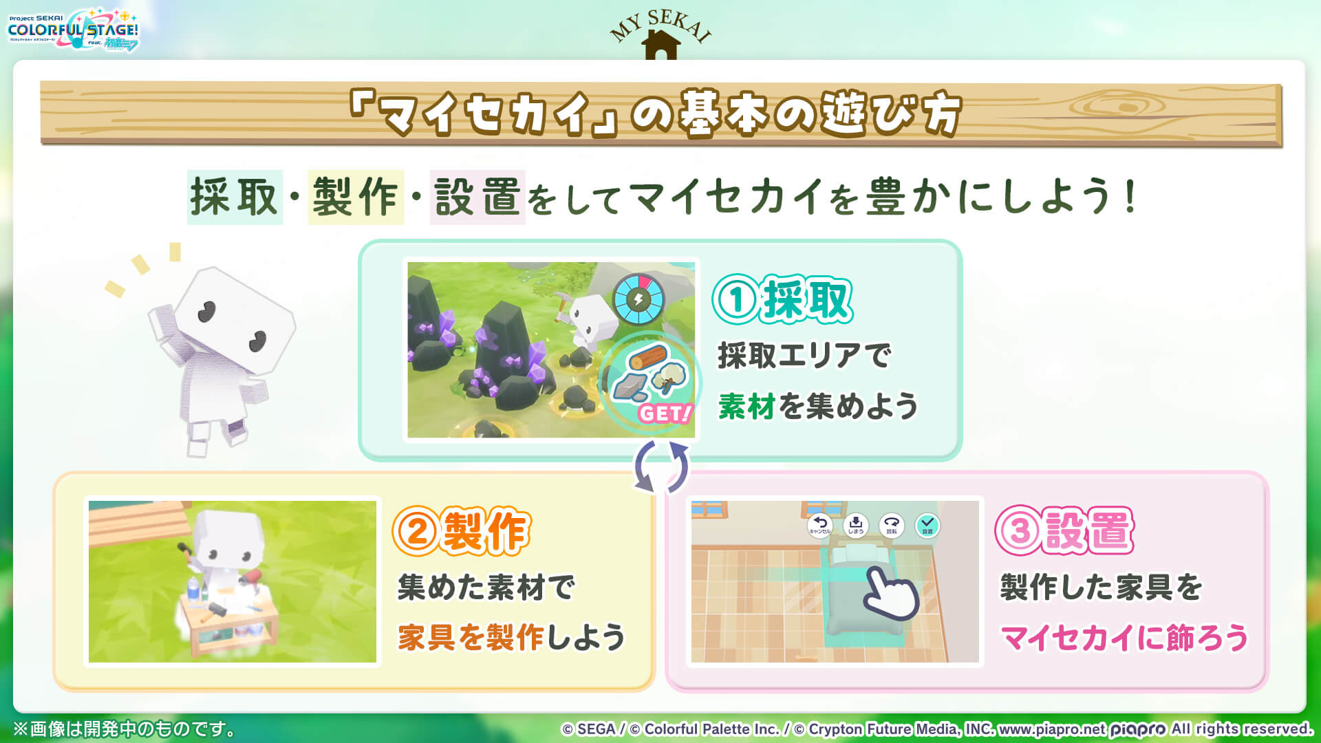 マイセカイの遊び方