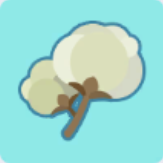 ふわふわコットン画像