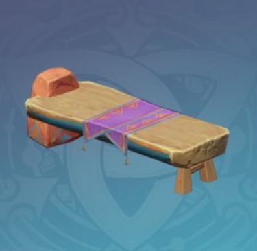 市場の木製机-「天然無垢」の画像