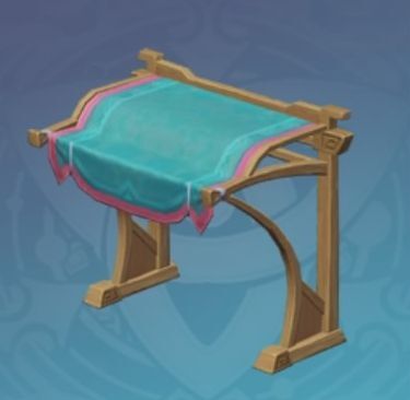 織物の屋根-「静かなる藍色」の画像