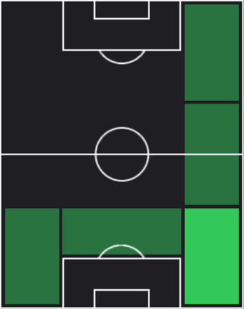HPラミン・レザエアン(01/13)の適性ポジション