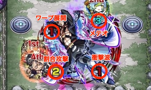 メタリカ攻撃パターン