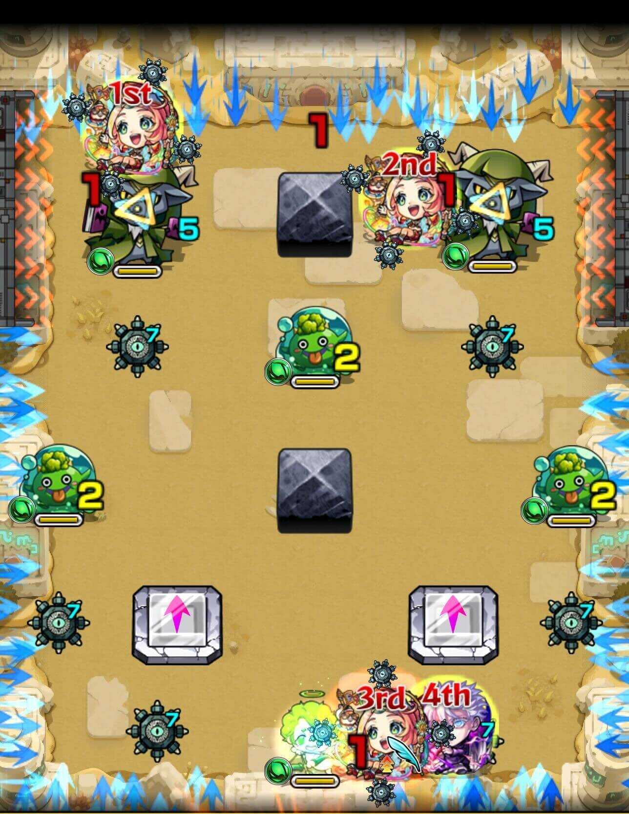 未開の砂宮13 ステージ