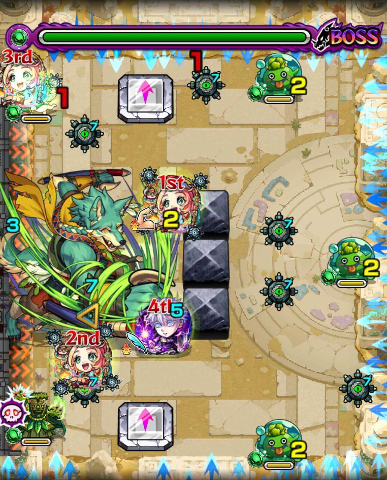 未開の砂宮13 ステージ