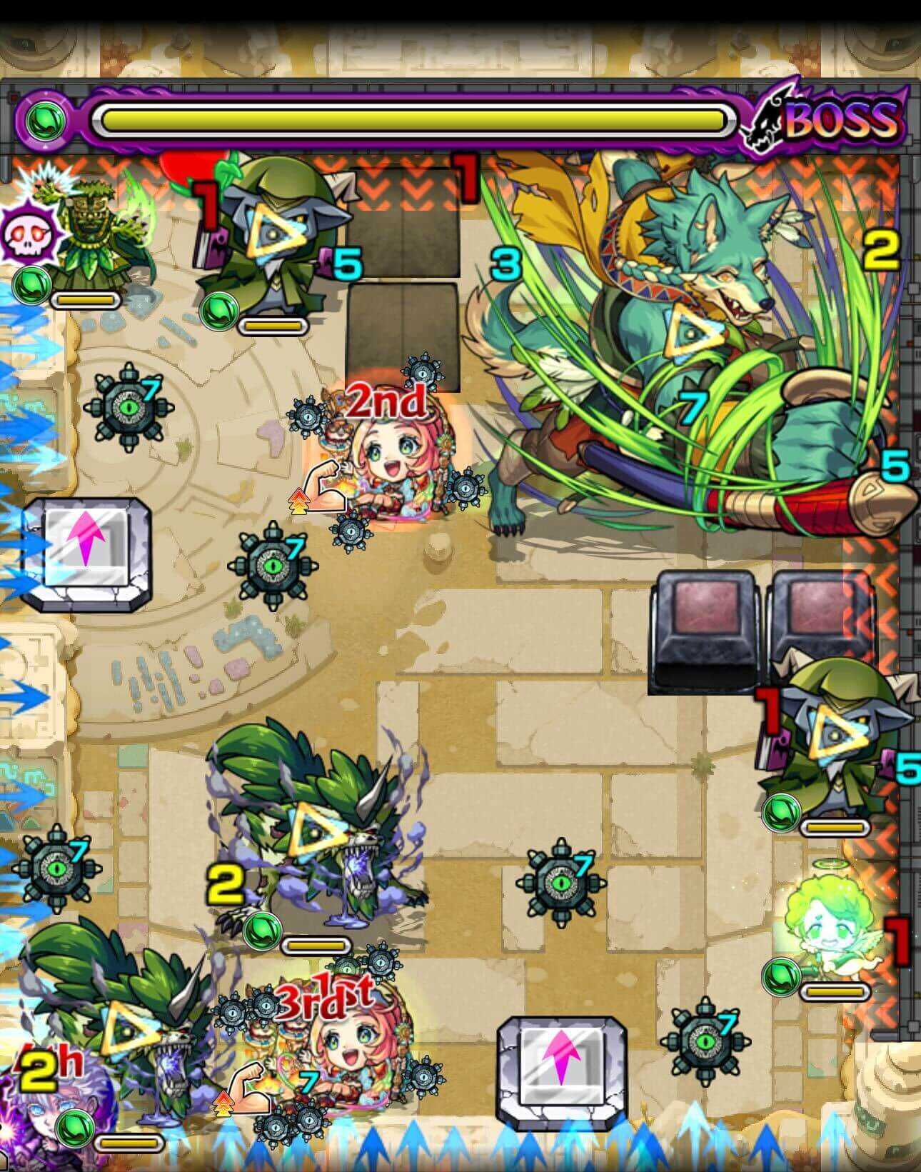 未開の砂宮13 ステージ