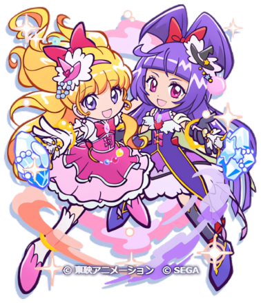 キュアミラクル＆キュアマジカル とくもり前