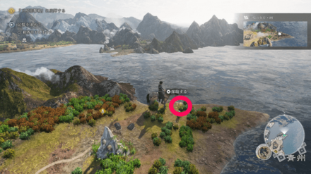 紅香草の実際の場所